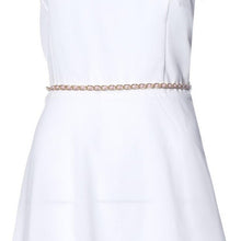 Flower Pearl Waist Belt - MOMOA