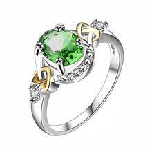 Alloy Engagement Ring with Crystal - MOMOA
