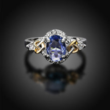 Alloy Engagement Ring with Crystal - MOMOA