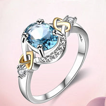 Alloy Engagement Ring with Crystal - MOMOA