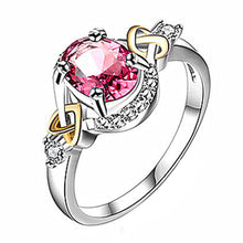 Alloy Engagement Ring with Crystal - MOMOA