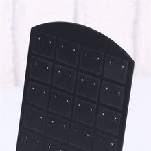 72 Holes Earring Holder Stand Showcase (Black) - MOMOA