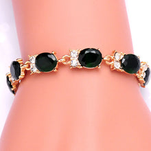 Crystal Owl Stone Bracelet - MOMOA