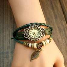 Leaf Vintage Wrap Watch - MOMOA