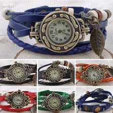 Leaf Vintage Wrap Watch - MOMOA