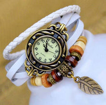Leaf Vintage Wrap Watch - MOMOA