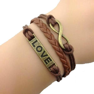 Love Forever Brown Bracelet