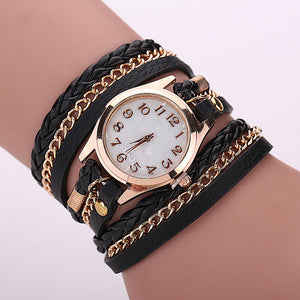 Gold Dial Quartz Watch - MOMOA