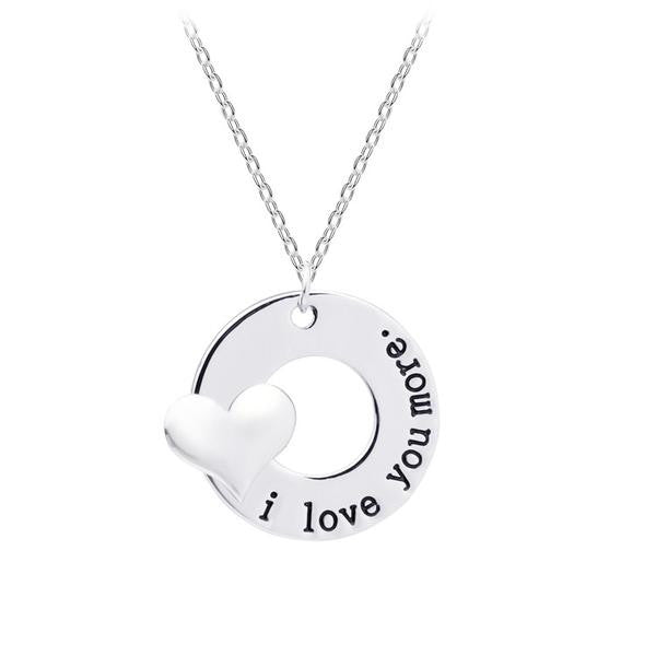 I Love You More - Pendant Necklace - MOMOA