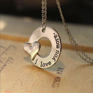 I Love You More - Pendant Necklace - MOMOA