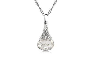 Crystal Water Drop Pendant - MOMOA